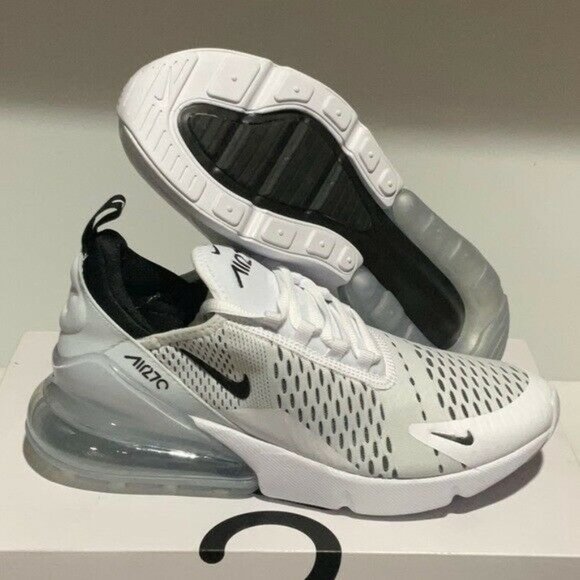 Woman’s Nike air max 270 black white running shoes size 8.5 us - Picture 2 of 6